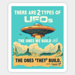 UFOs Sticker
